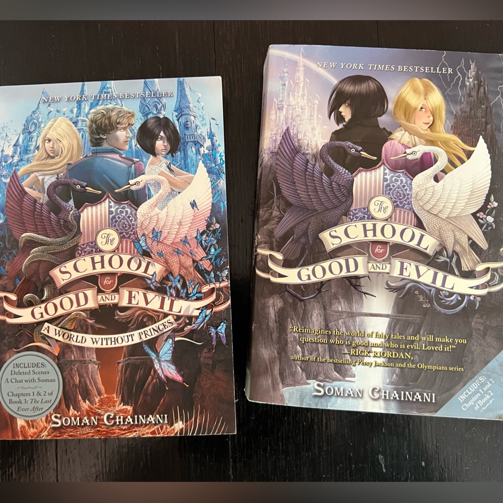 School For Good And Evil Books 1 and 2